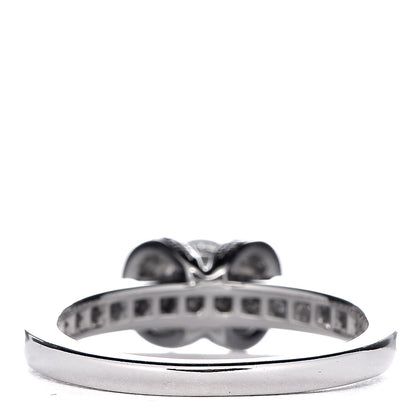 Tiffany Platinum Diamond .41ct Ribbon Engagement Ring 49 5 4 of 7