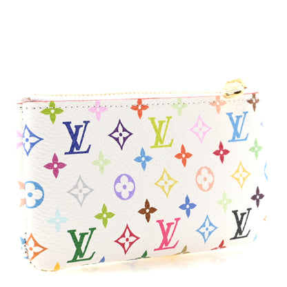 Louis Vuitton LV X TM Monogram Multicolor Key Pouch White 3 of 7