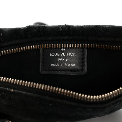 Louis Vuitton Satin Monogram Mini Papillon Black 6 of 9