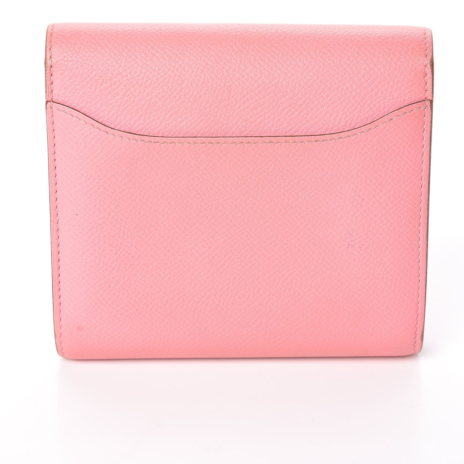 Hermes Epsom Constance Short Wallet Rose Confetti 23 of 24
