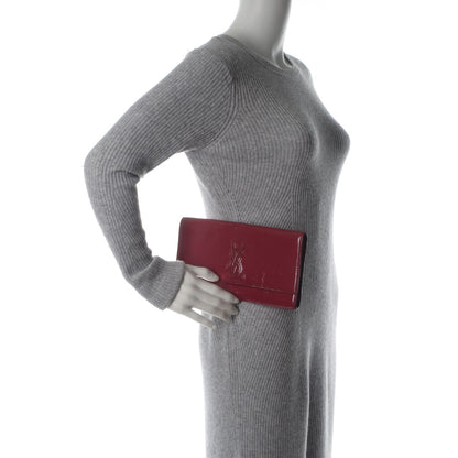 Saint Laurent Textured Patent Small Belle De Jour Clutch Fuchsia 2 of 7