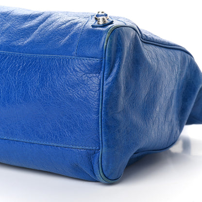 Balenciaga Agneau Giant 12 Silver Hardware Velo Bleu Lazuli 8 of 11