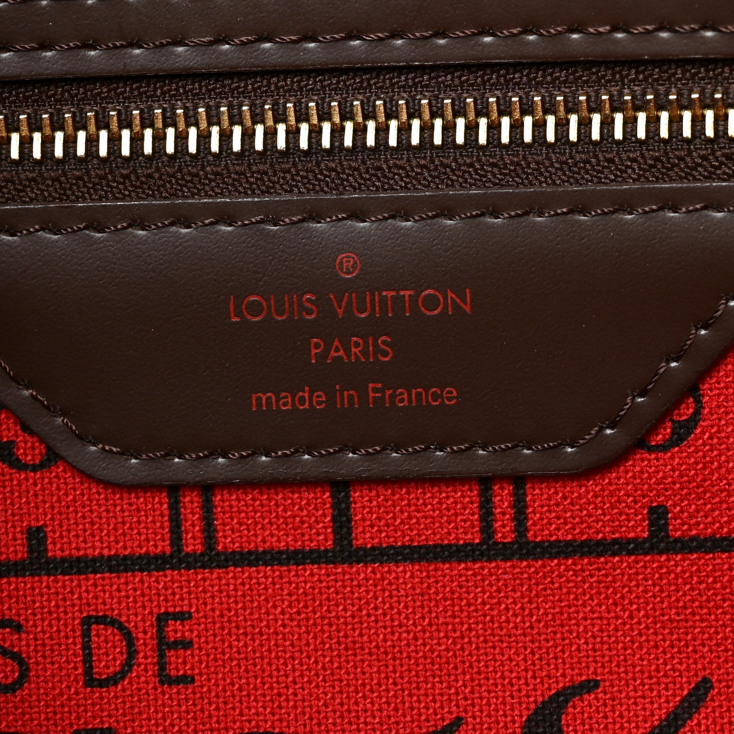 Louis Vuitton Damier Ebene Neverfull PM 6 of 9