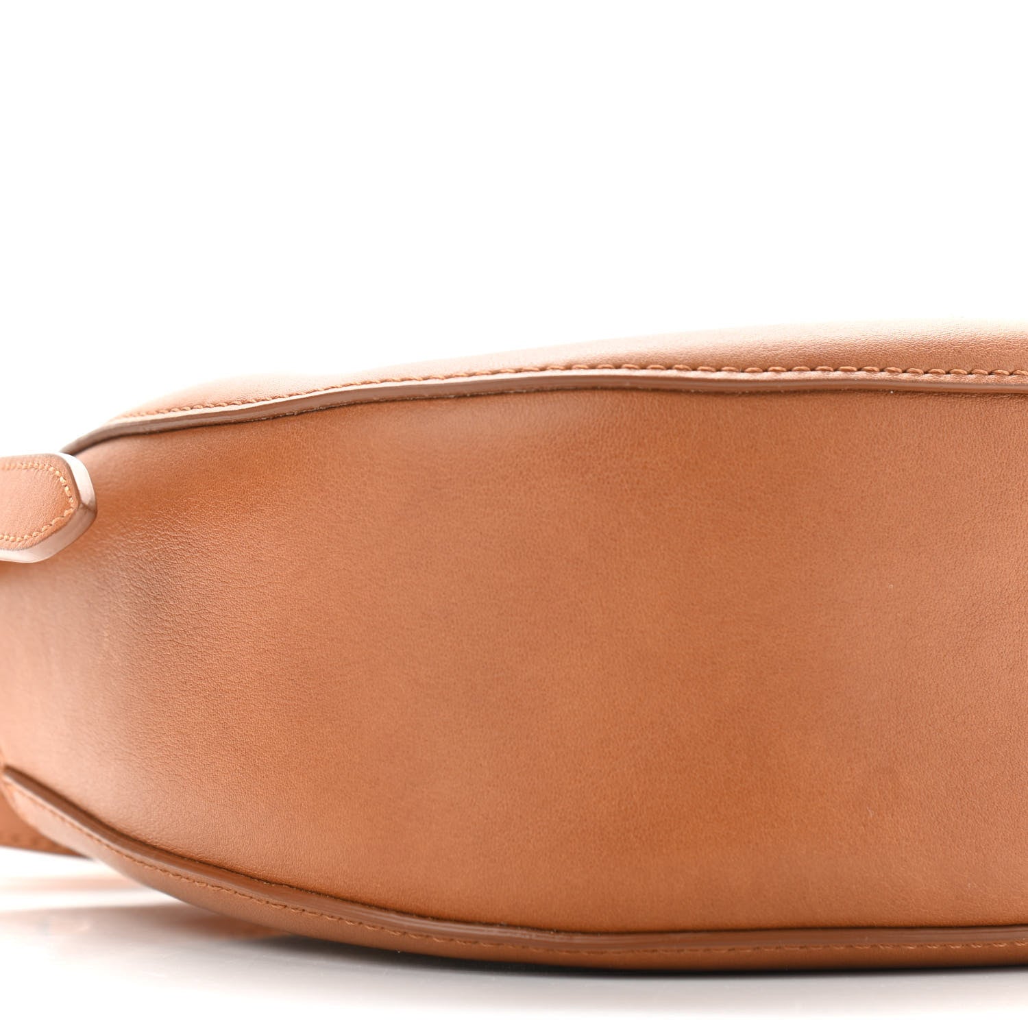 Chloe Small Grain Calfskin Kiss Bag Arizona Brown 8 of 9