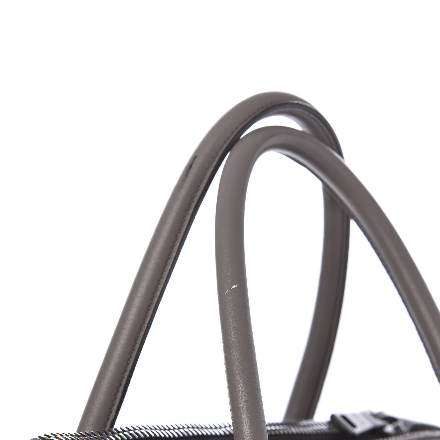 Prada Calfskin Studded Shopping Tote Marmo 10 of 10