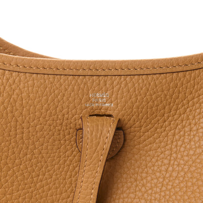 Hermes Taurillon Clemence Allegro Evelyne TPM Sesame 8 of 11