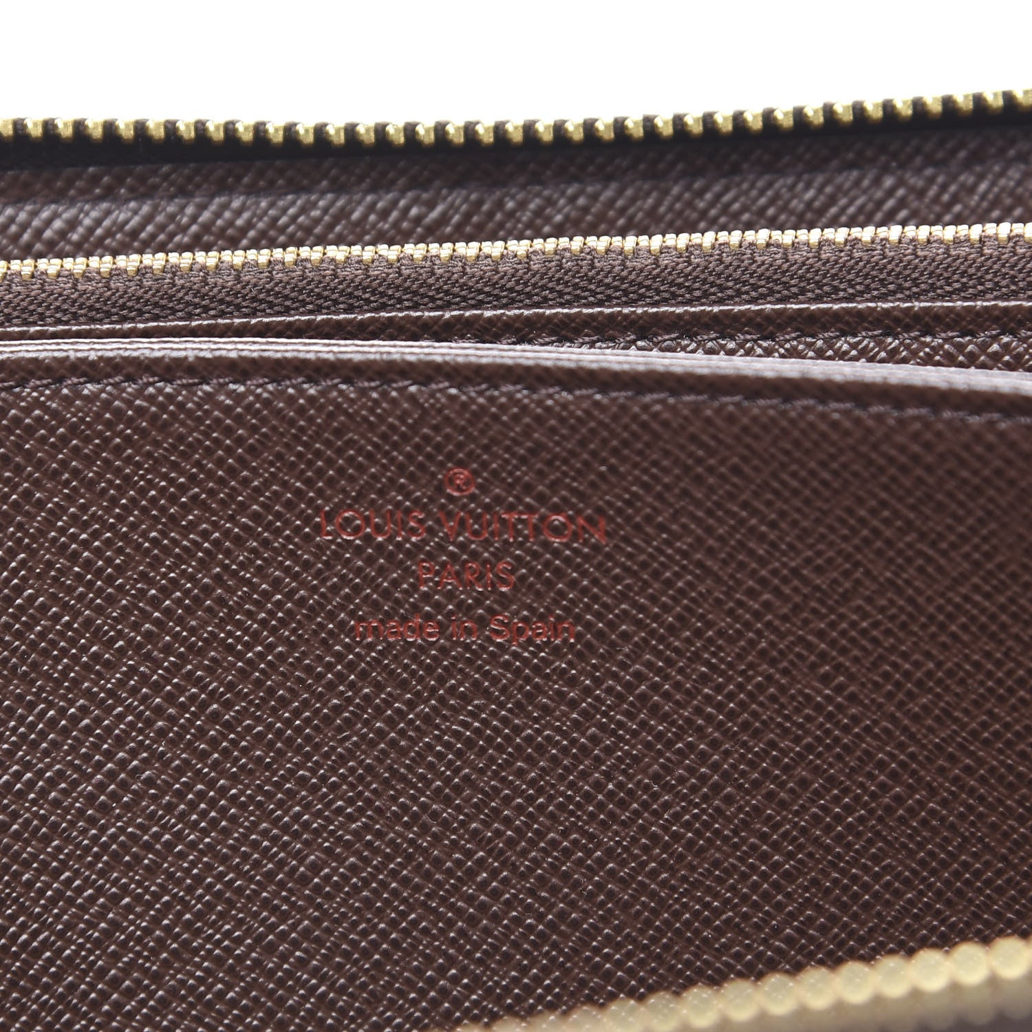 Louis Vuitton Damier Ebene Zippy Wallet 5 of 9