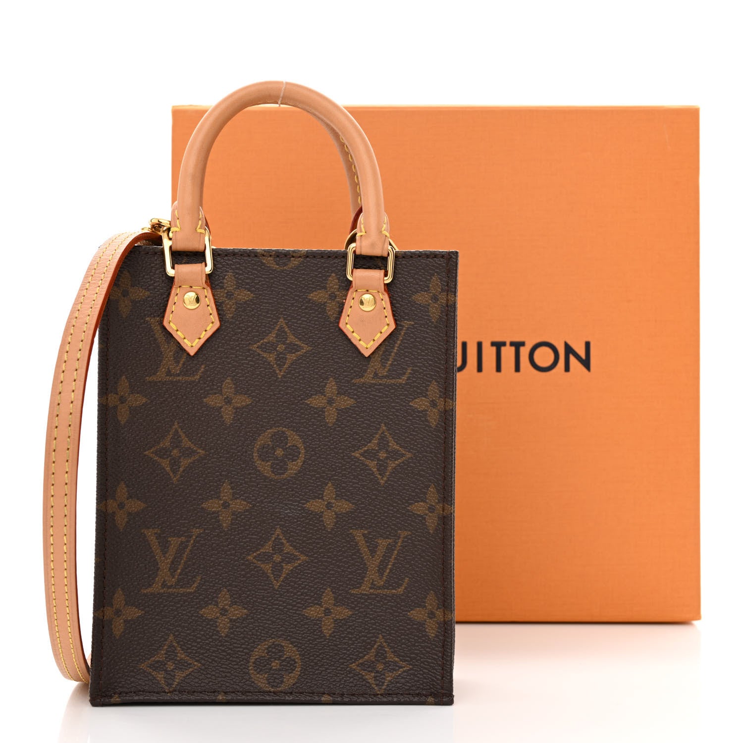 Louis Vuitton Monogram Petit Sac Plat 12 of 12