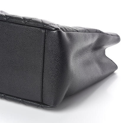 Chanel Caviar Quilted Grand Shopping Tote GST Black 9 of 9