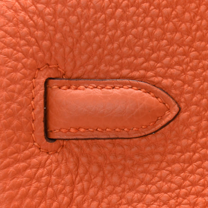 Hermes Togo Birkin 35 Orange 11 of 34