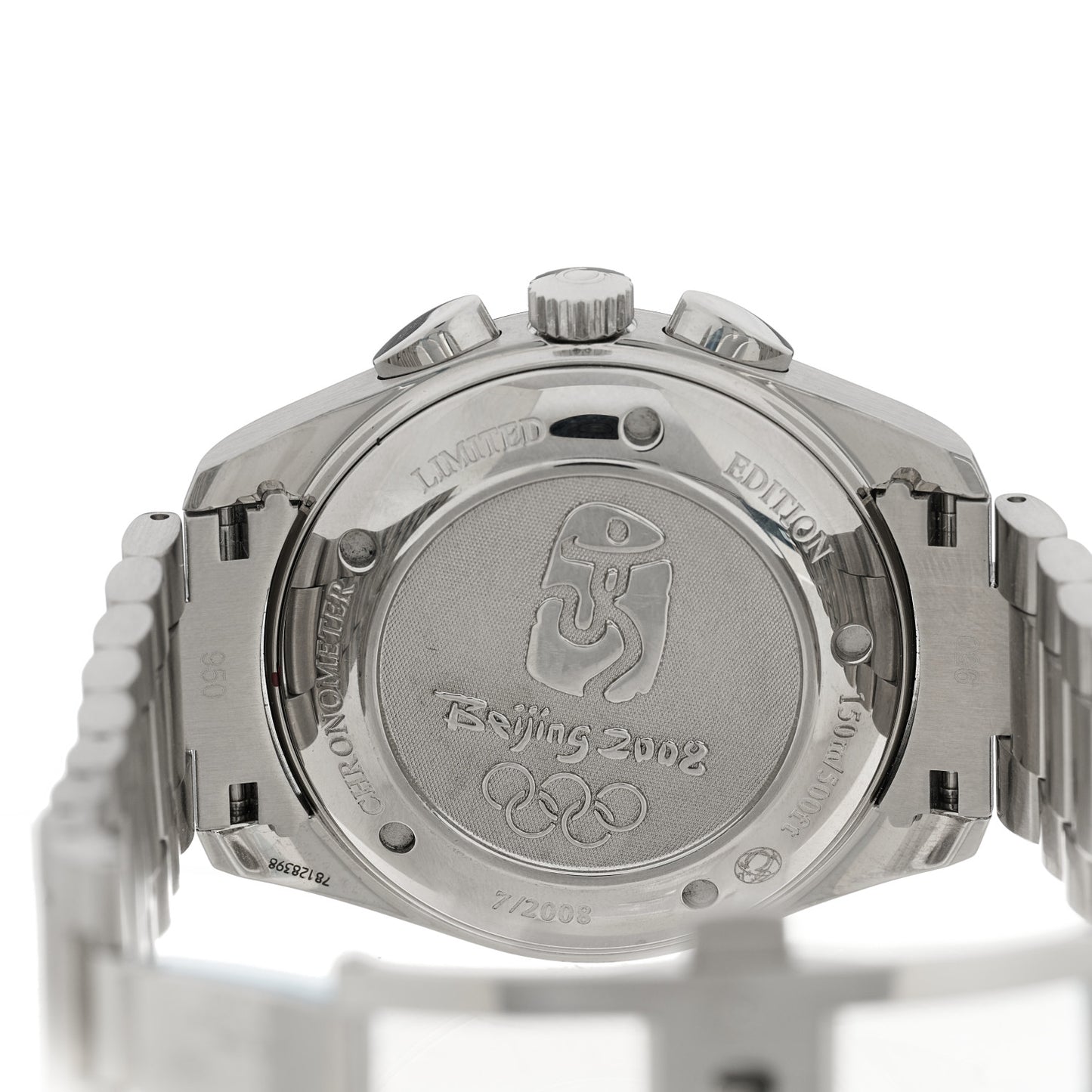Stainless Steel 42mm Speedmaster Aqua Terra Beijing 2008 Olympic Automatic Watch Black 221.10.42.40.01.001
