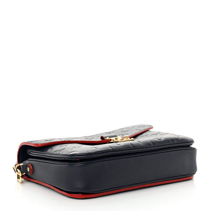 Louis Vuitton Empreinte Pochette Metis Marine Rouge 4 of 10