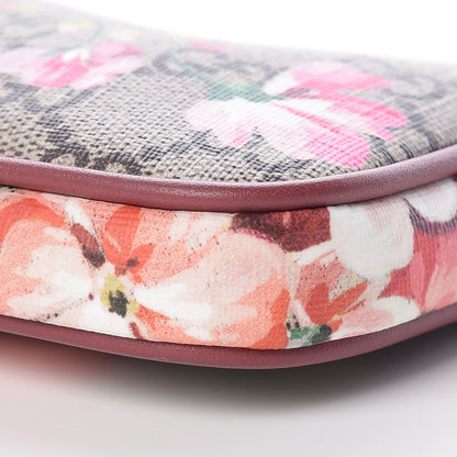 Gucci GG Supreme Monogram Blooms Mini Chain Bag Beige Multicolor Dry Rose 7 of 10