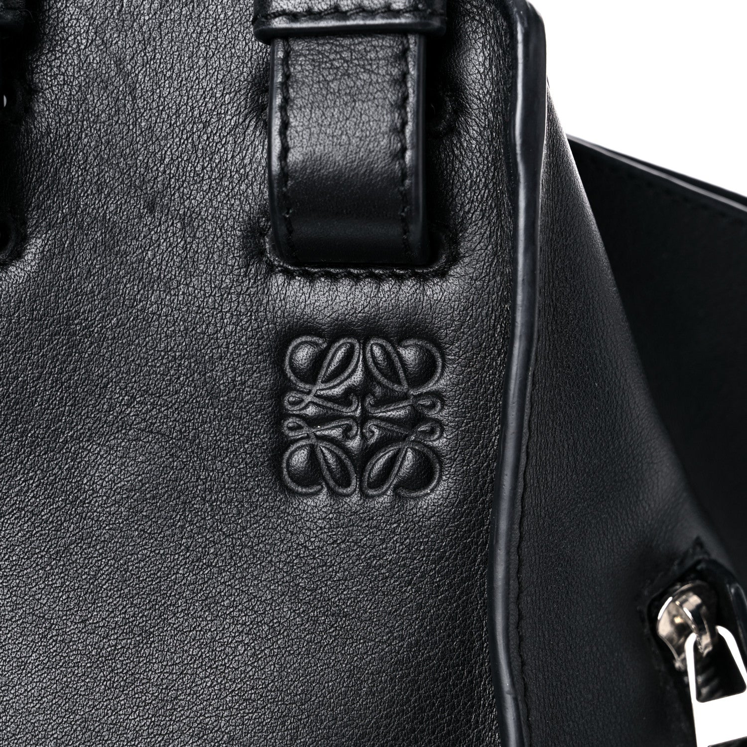 Loewe Calfskin Small Hammock Shoulder Bag Black 18 of 20