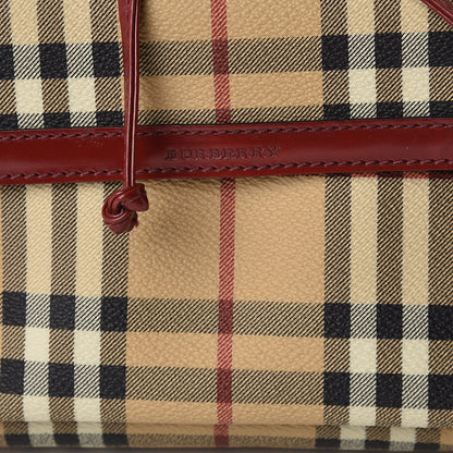 Burberry Haymarket Check Backpack 8 of 10