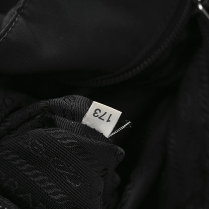 Prada Nylon Vela Drawstring Shopping Tote Black 6 of 12