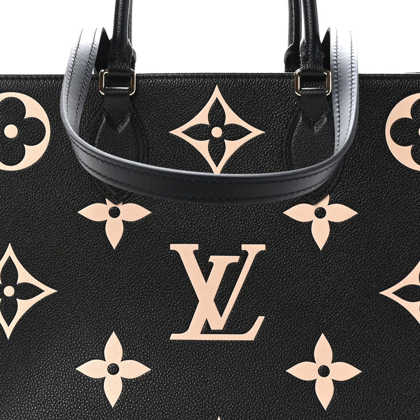Empreinte Monogram Giant Onthego MM Black Beige