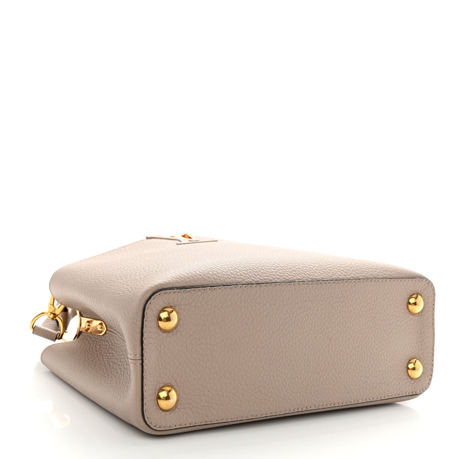 Louis Vuitton Taurillon Capucines BB Galet 4 of 9