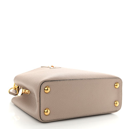 Louis Vuitton Taurillon Capucines BB Galet 4 of 9