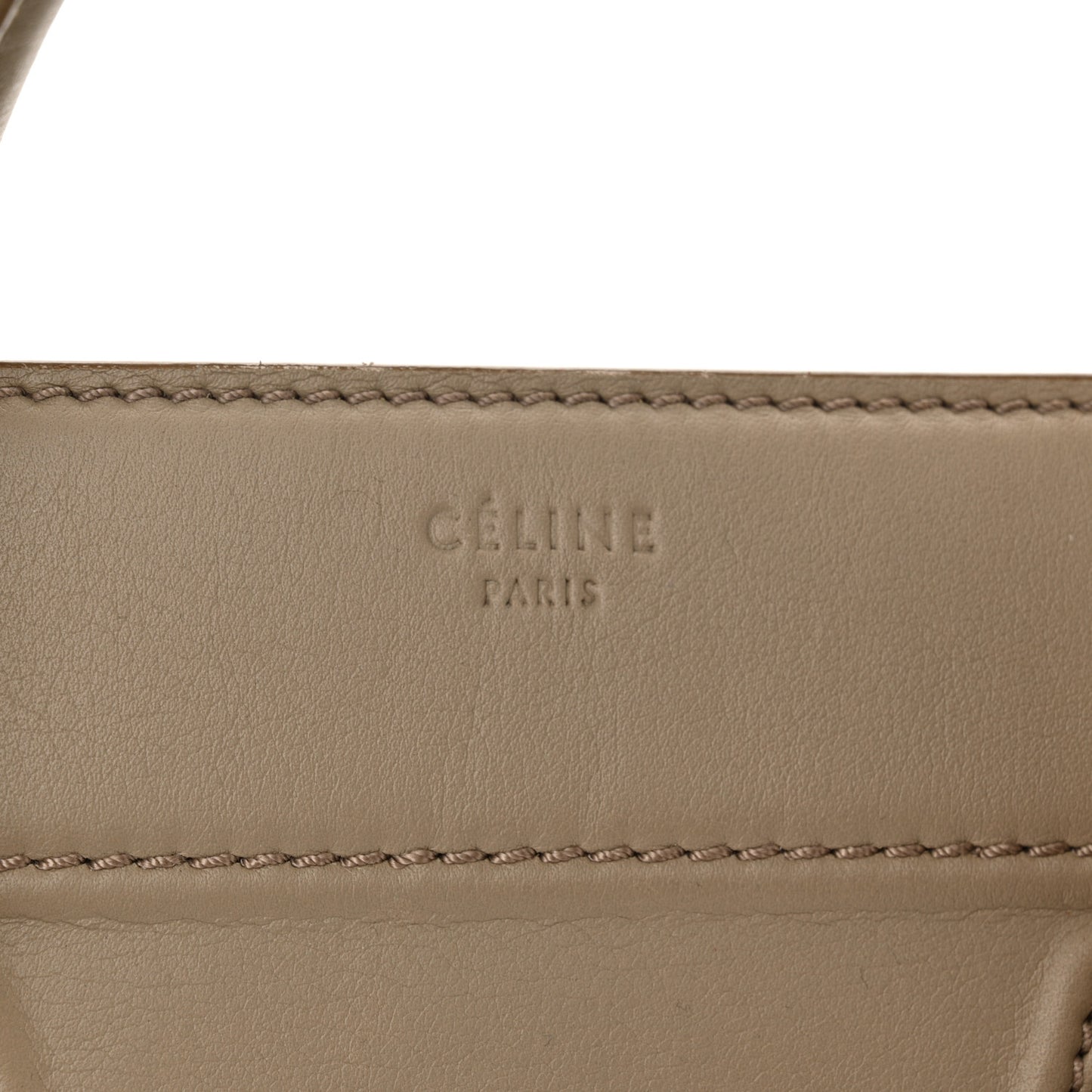 Supple Calfskin Medium Phantom Luggage Beige