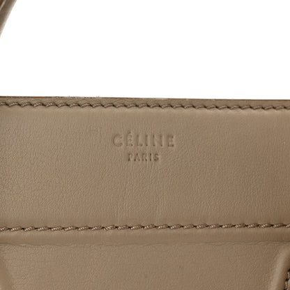 Celine Supple Calfskin Medium Phantom Luggage Beige 6 of 10