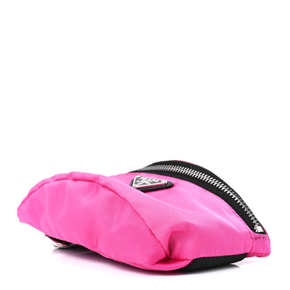 Prada Tessuto Nylon Wrist Pouch Fuxia 8 of 11
