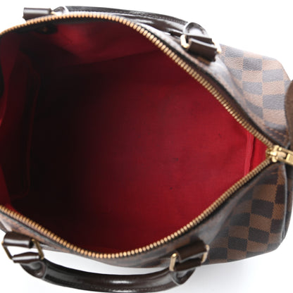 Louis Vuitton Damier Ebene Speedy 30 5 of 9