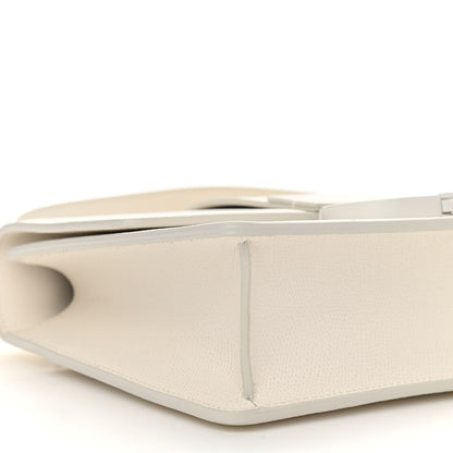 Christian Dior Ultra Matte Grained Calfskin 30 Montaigne Flap Bag White 5 of 10