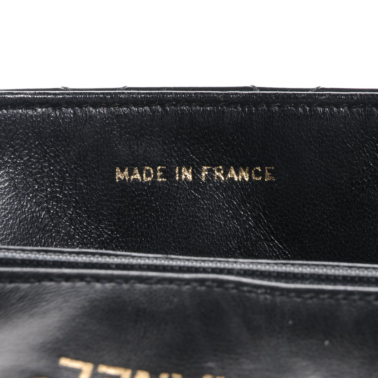 Patent Envelope Flap Bag Black
