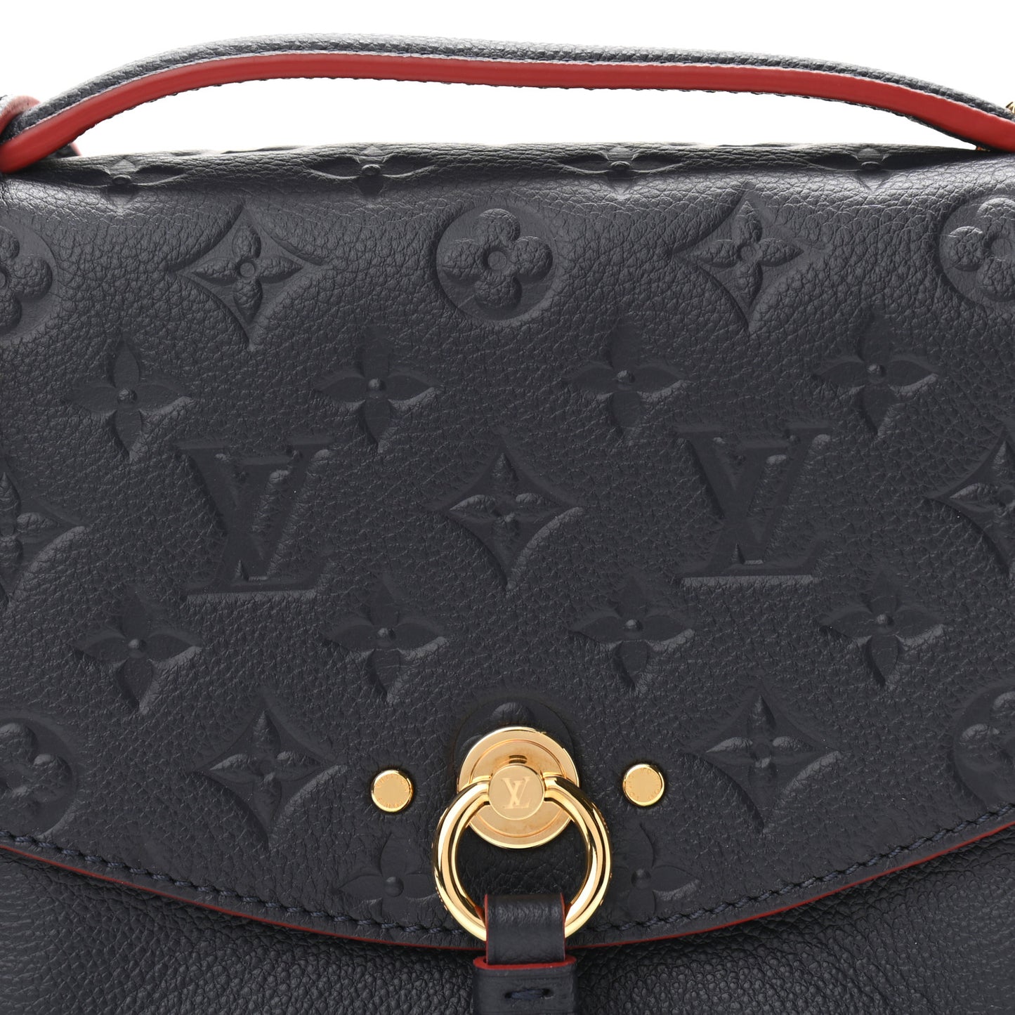 Empreinte Blanche BB Marine Rouge