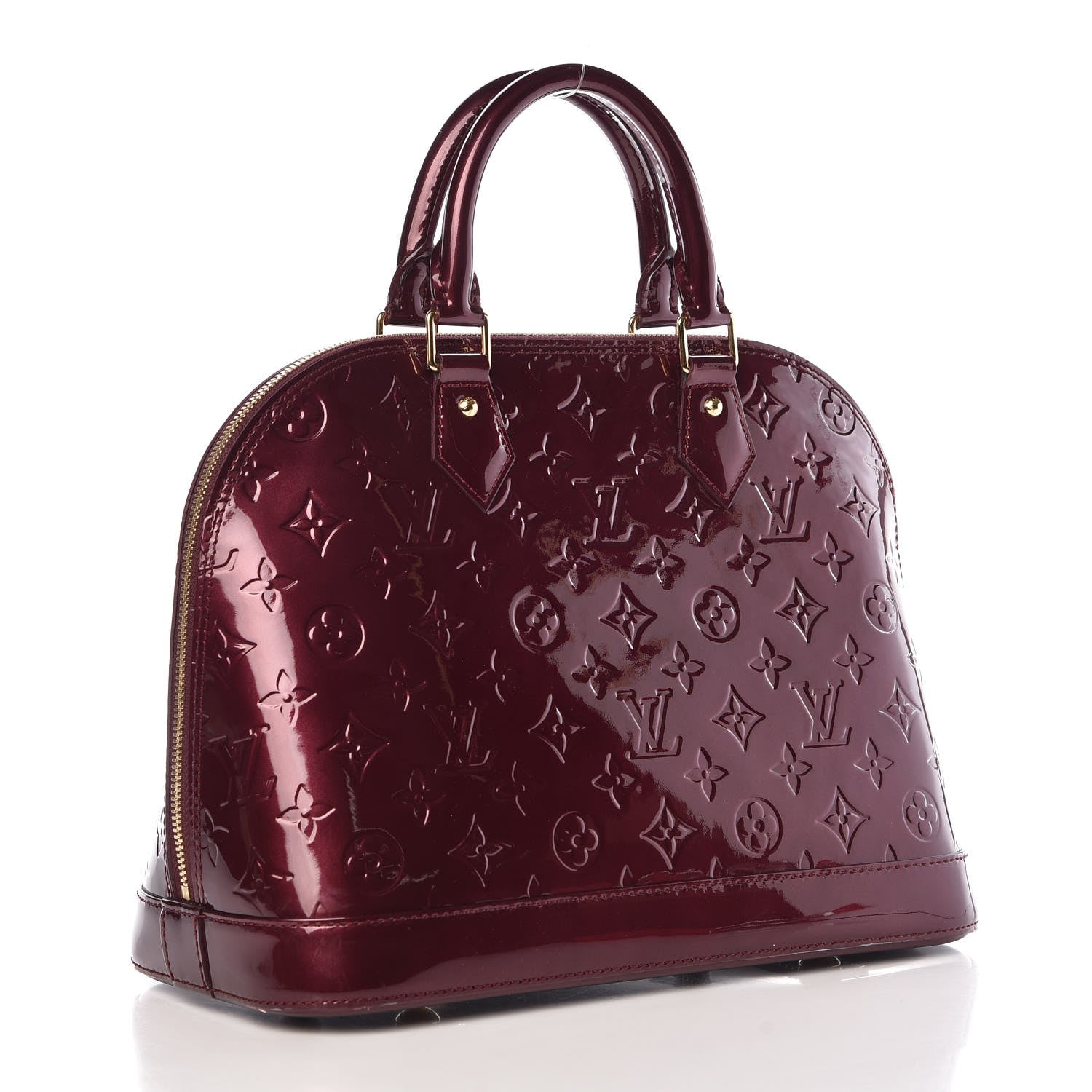Louis Vuitton Vernis Alma PM Rouge Fauviste 3 of 15