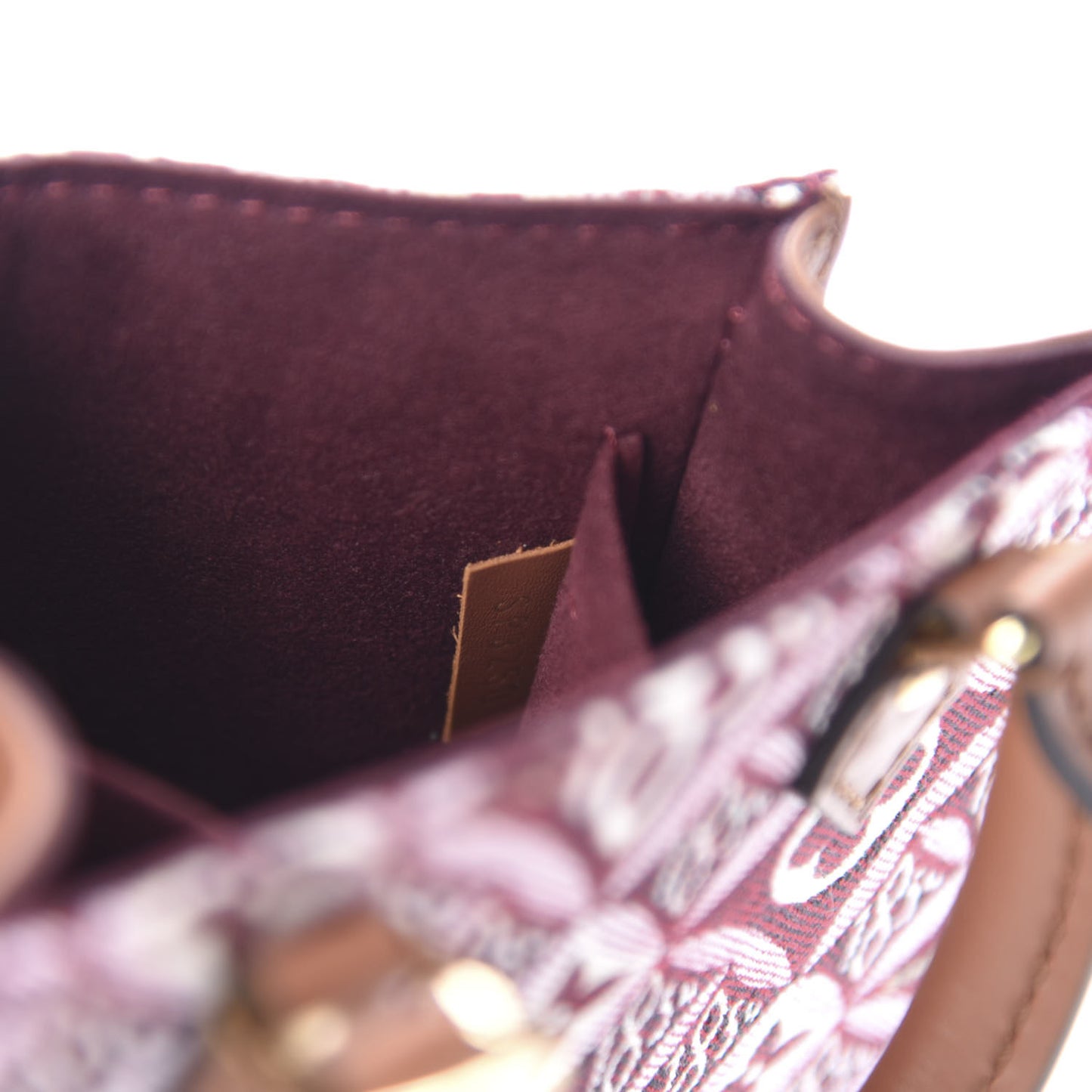 Jacquard Since 1854 Petit Sac Plat Bordeaux