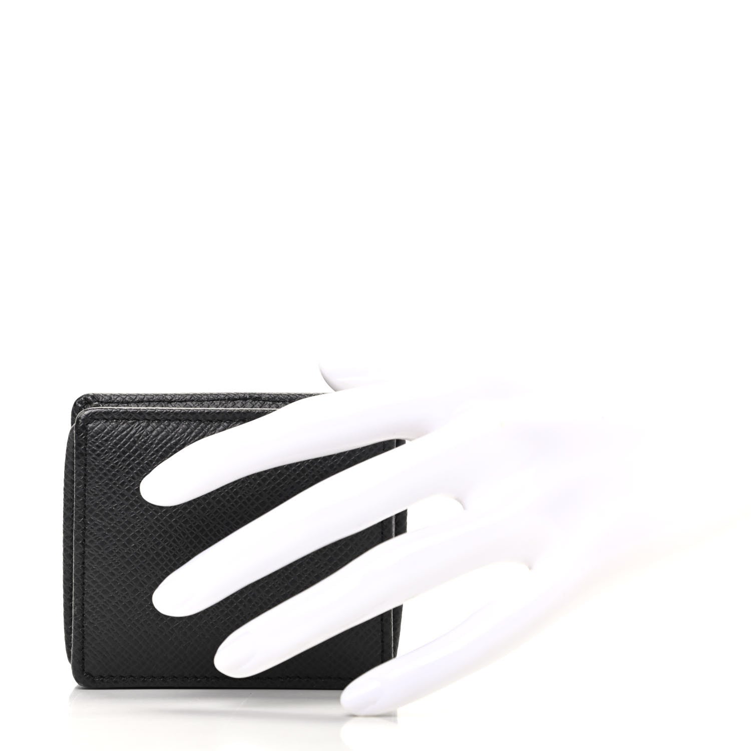 Louis Vuitton Taiga Porte-Monnaie Boite Coin Purse Black 2 of 7