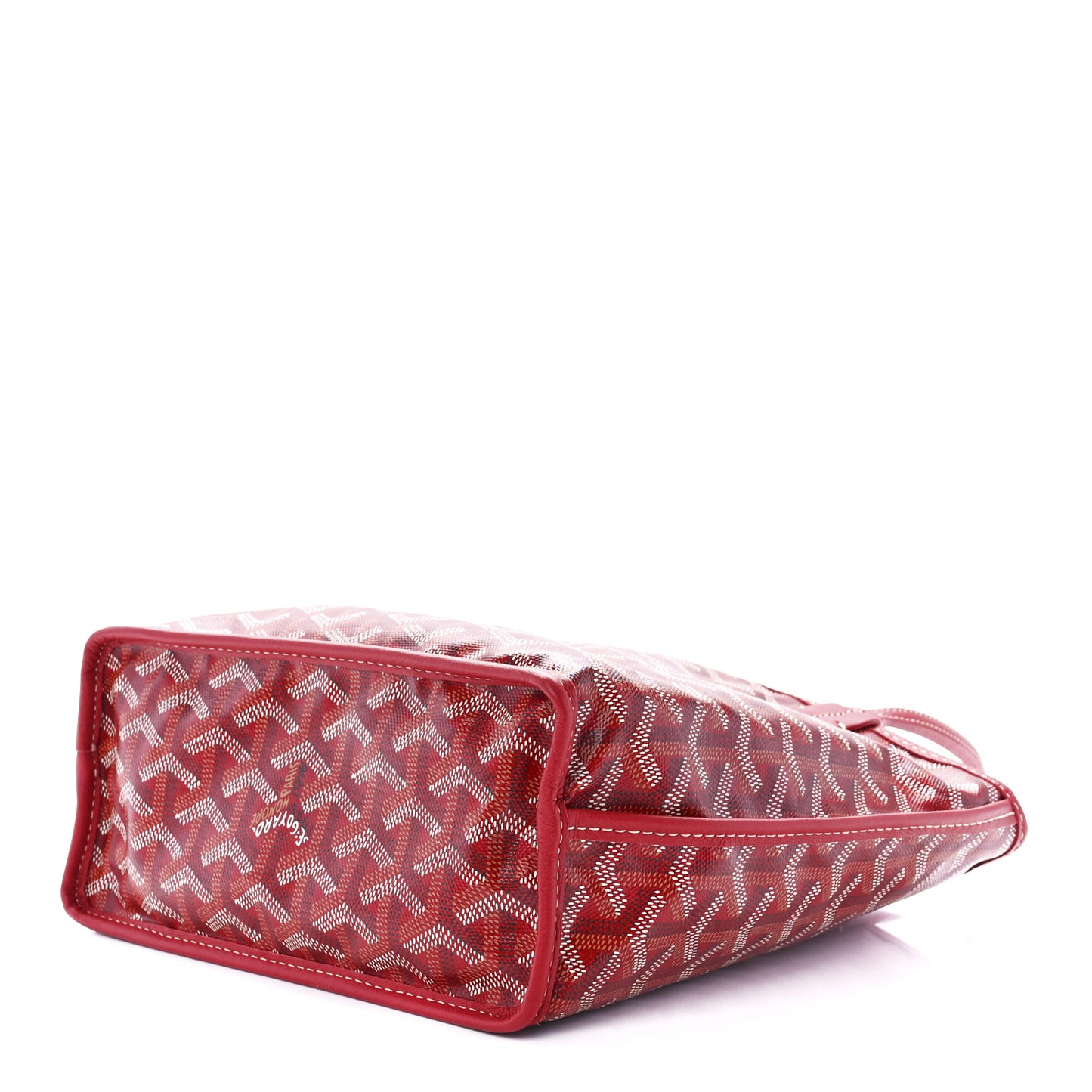 Goyardine Reversible Mini Anjou Red