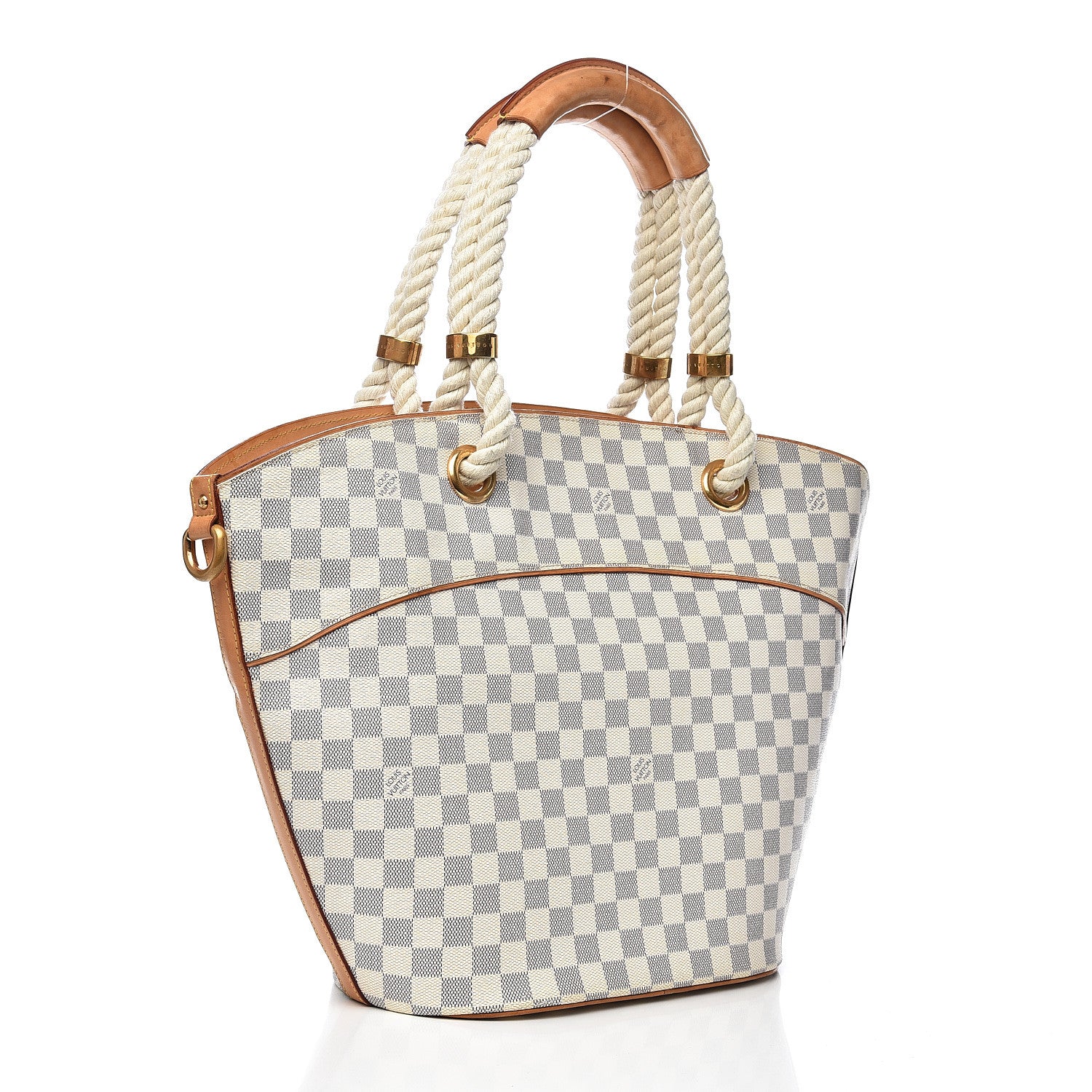 Louis Vuitton Damier Azur Pampelonne GM 3 of 13