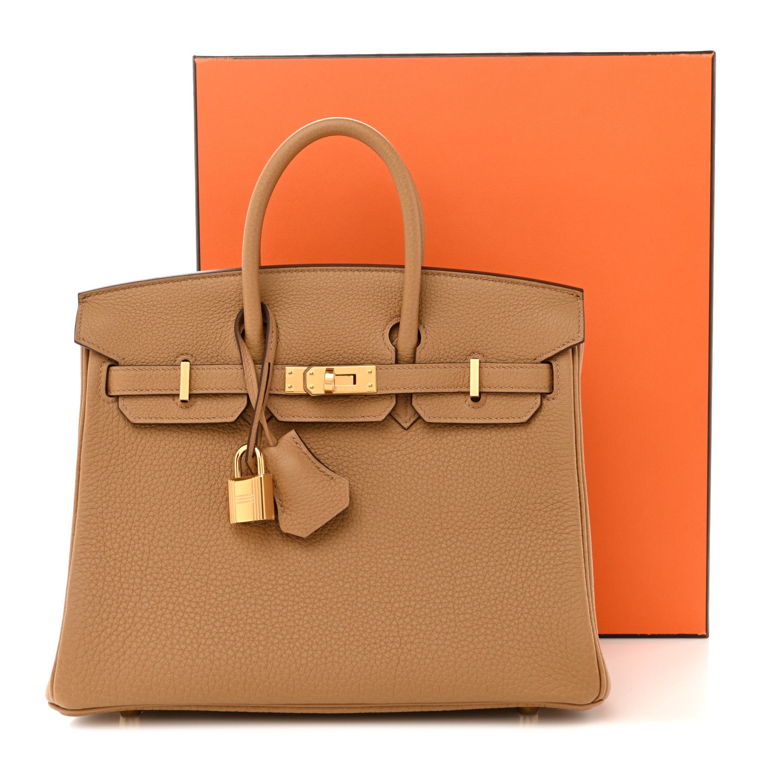 Hermes Togo Birkin 25 Biscuit 11 of 11