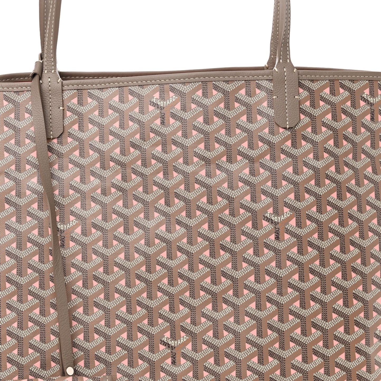 Goyardine Saint Louis Claire Voie GM Grege Powder Pink
