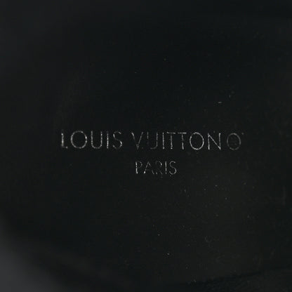 Louis Vuitton Suede Calfskin Monogram Star Trail Ankle Boots 37 Black 6 of 10