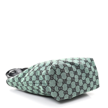 Gucci Monogram Tote Bag Green 4 of 10