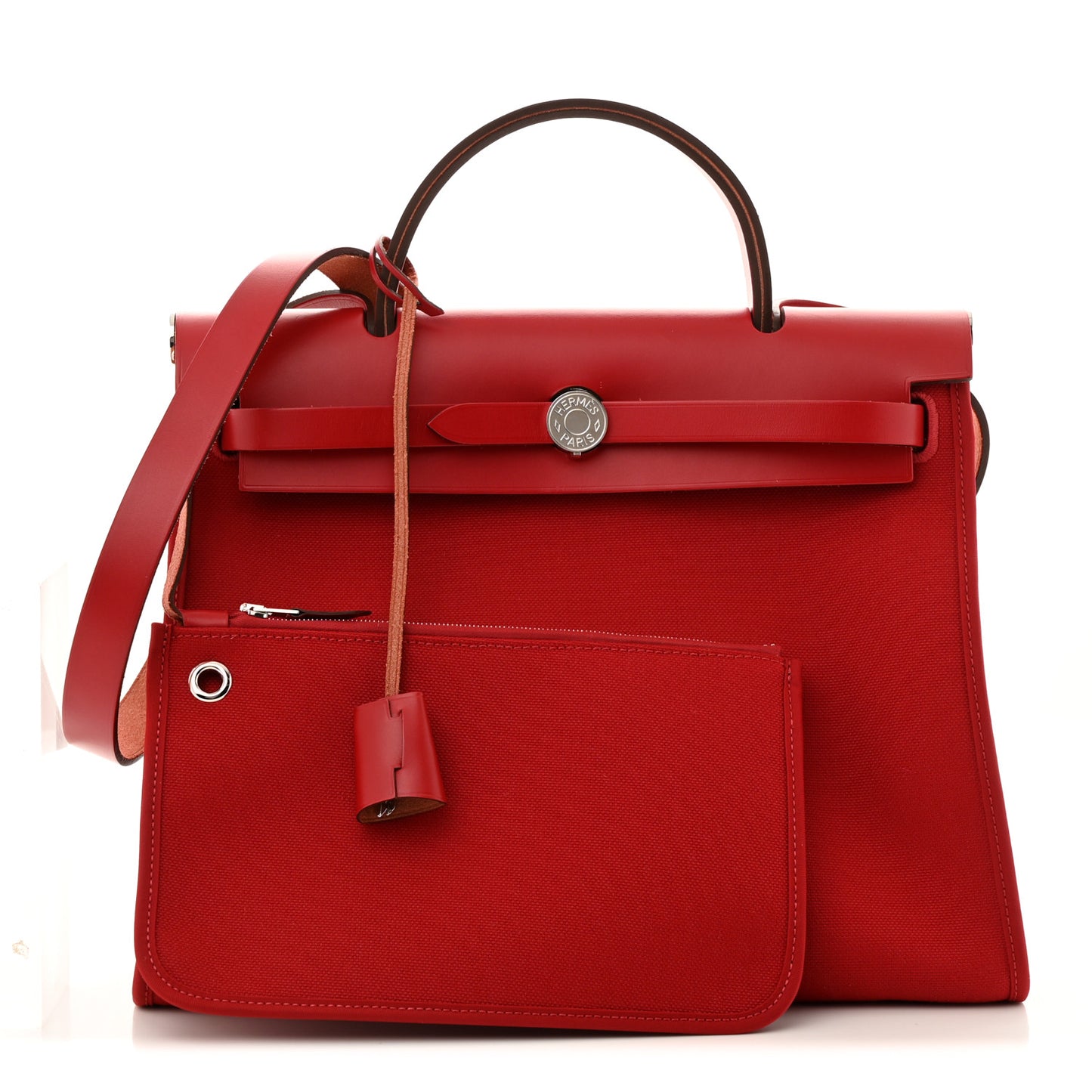 Military Toile Vache Hunter Herbag Zip PM 31 Rouge Piment