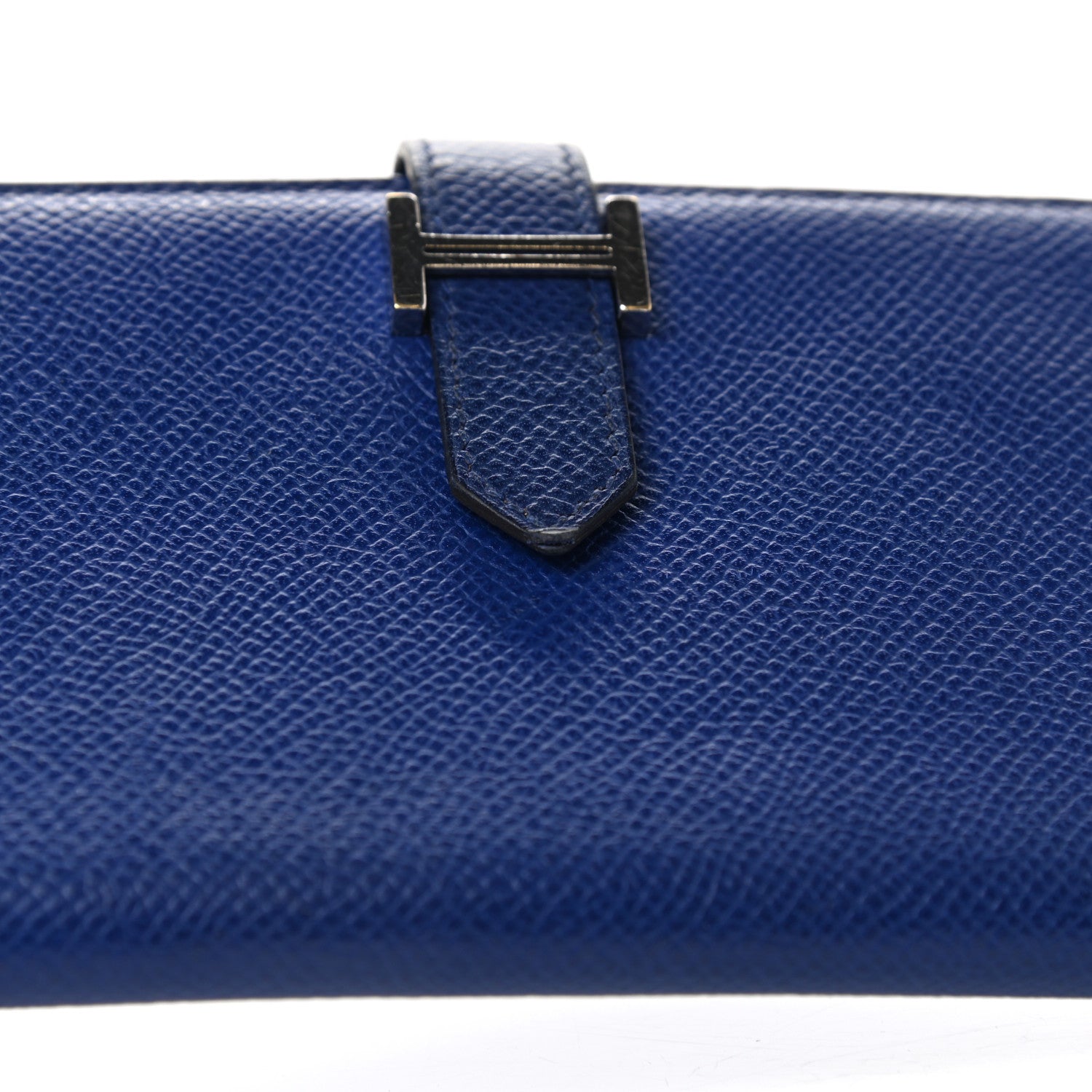 Hermes Epsom Bearn Gusset Wallet Bleu Electrique 12 of 13