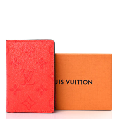 Louis Vuitton Taigarama Pocket Organizer NM Fire Red 7 of 7
