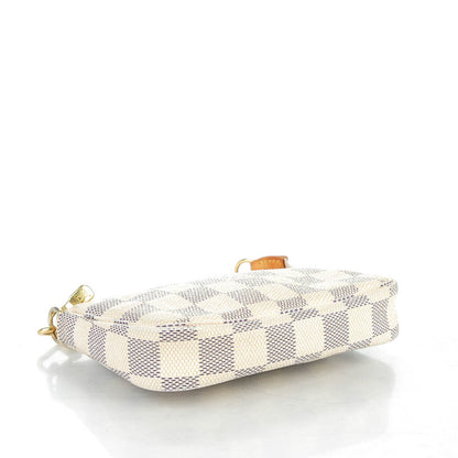 Louis Vuitton Damier Azur Mini Pochette Accessories 4 of 8