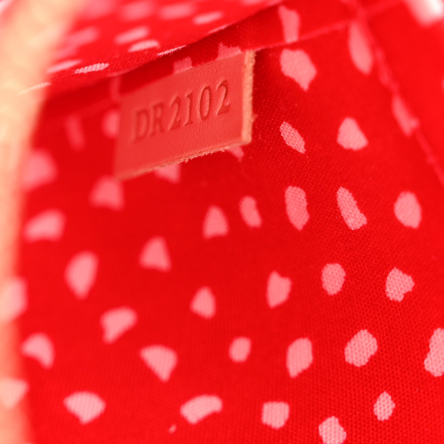 Vernis Kusama Infinity Dots Pochette Accessories Red Red