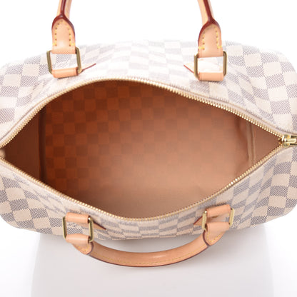 Louis Vuitton Damier Azur Speedy 30 7 of 10