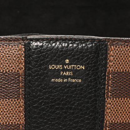 Louis Vuitton Damier Ebene Cuir Taurillon Wight Black 6 of 12