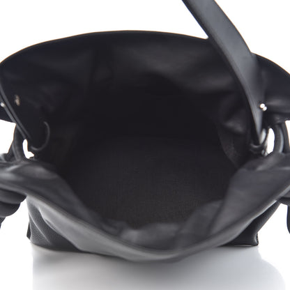 Loewe Calfskin Flamenco Knot Bag Black 5 of 7