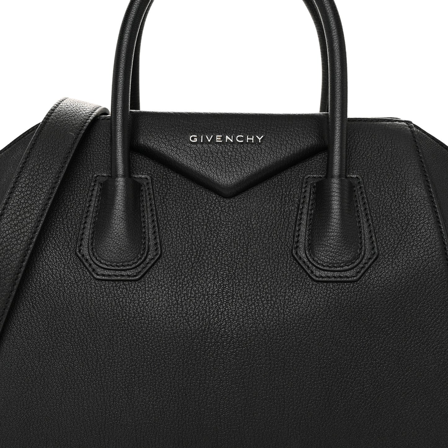 Sugar Goatskin Small Antigona Black