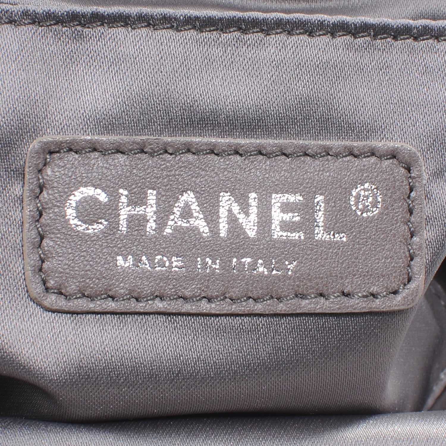 Chanel Calfskin Crackled CC Mix Frame Clutch Gold Silver 7 of 8