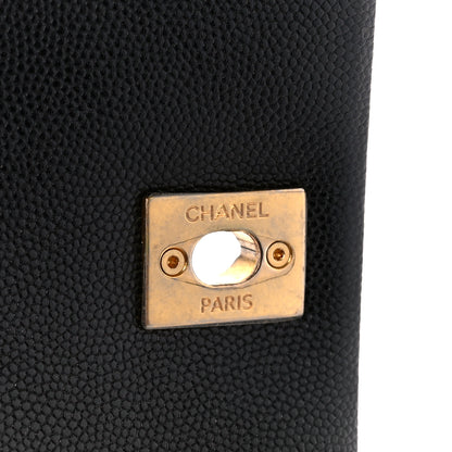 Chanel Caviar Quilted Medium Fashion Therapy Flap Bag Black 8 of 12